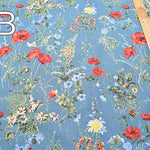 Cotton ski appintite fabric Country Floral Collection - nomura tailor