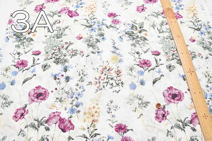 Cotton ski appintite fabric Country Floral Collection - nomura tailor