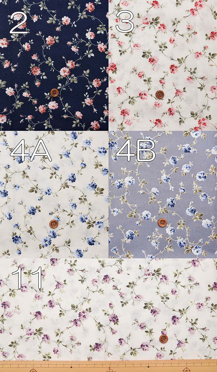 Cotton Square Apintite Fabric Flower 1 - nomura tailor