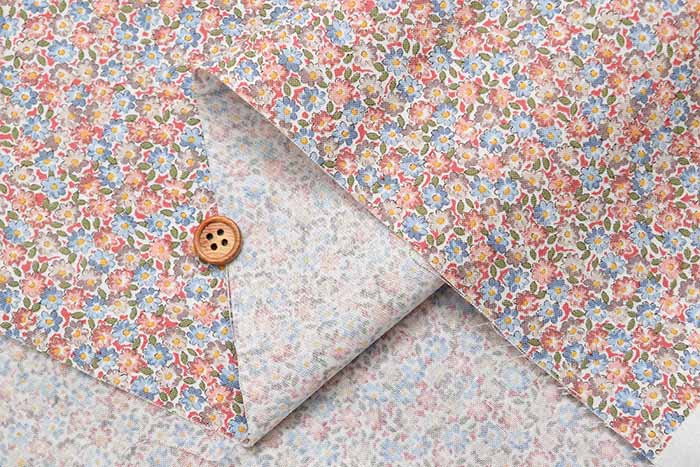 Cotton sketch apint fabric miniflower - nomura tailor