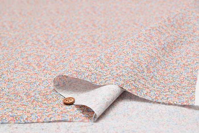 Cotton sketch apint fabric miniflower - nomura tailor