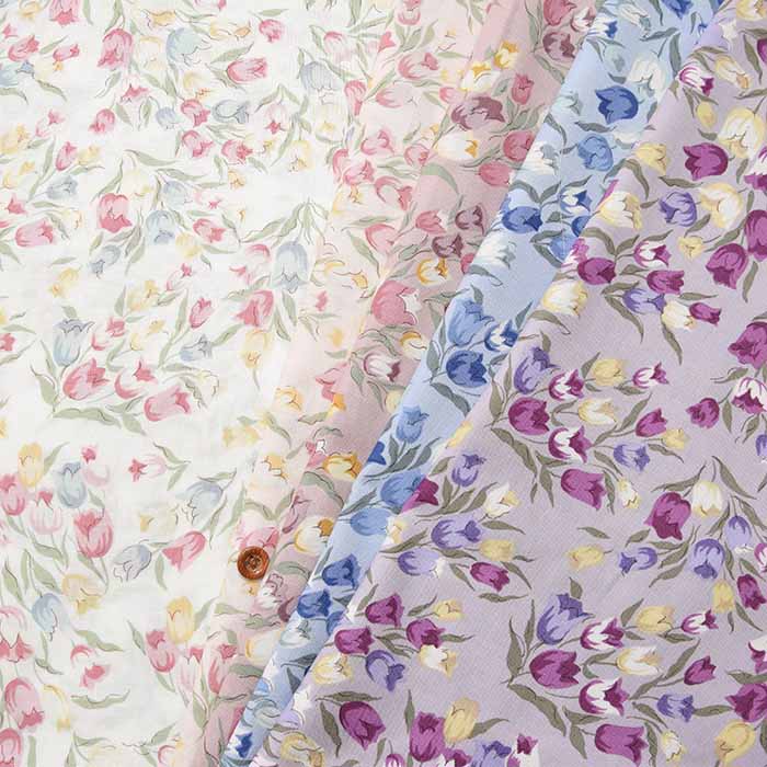 Cotton ski appin fabric tulip - nomura tailor