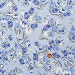 Cotton ski appin fabric tulip - nomura tailor