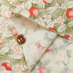 Cotton sketch apint dough berry flower - nomura tailor