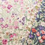 Cotton Scare Printed Fabric - Sign of Spring - nomura tailor