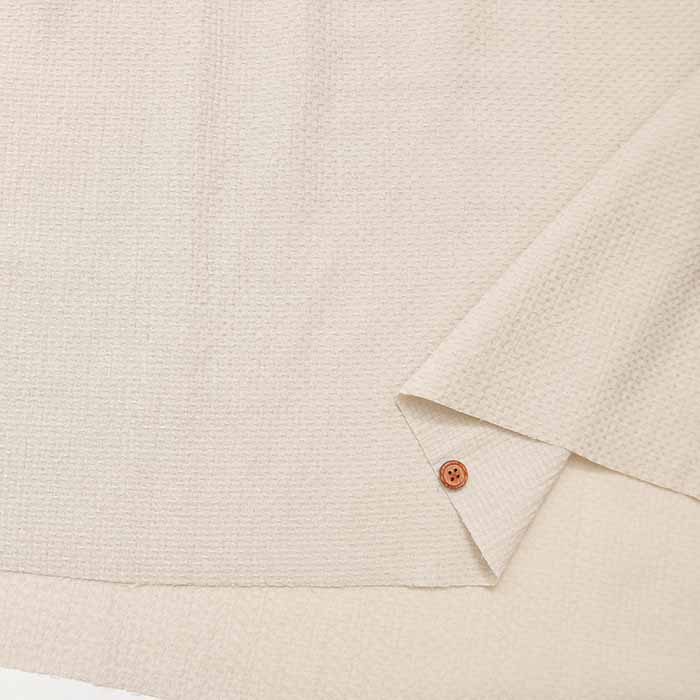 Cotton waffle fabric Solid colour - nomura tailor