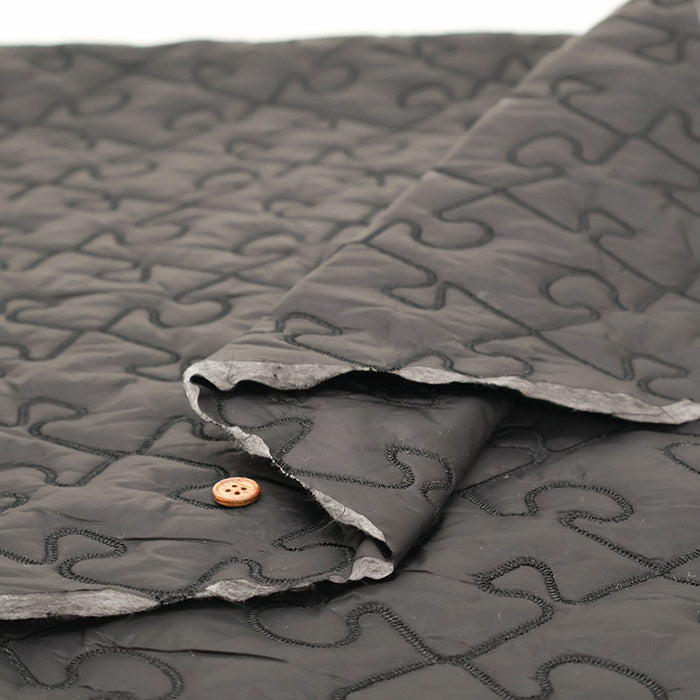 Nylon Quilted Fabric - Puzzle - nomura tailor