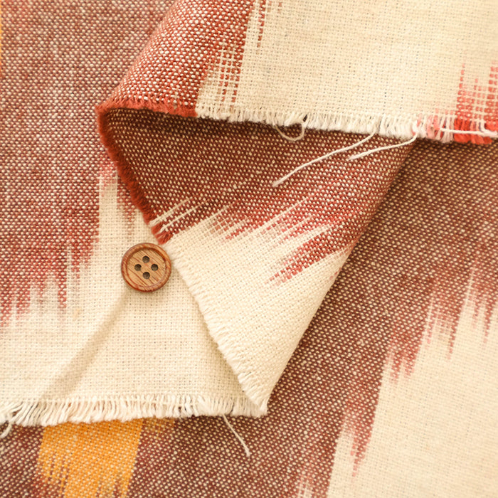 Made in India Cotton Kasuri Dobby Fabric - nomura tailor