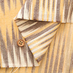 Made in India Cotton Kasuri Dobby Fabric - nomura tailor
