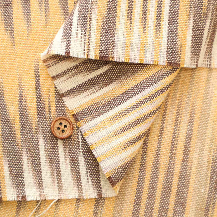 Made in India Cotton Kasuri Dobby Fabric - nomura tailor
