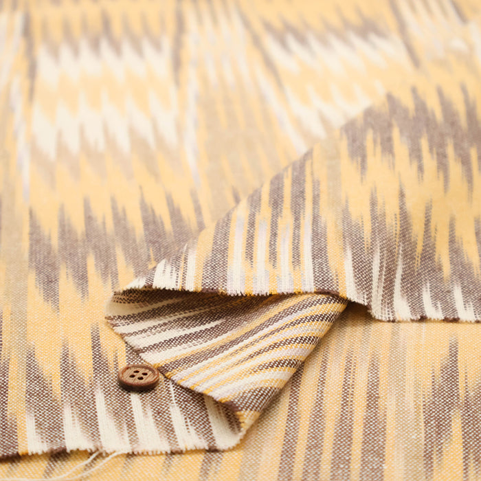 Made in India Cotton Kasuri Dobby Fabric - nomura tailor