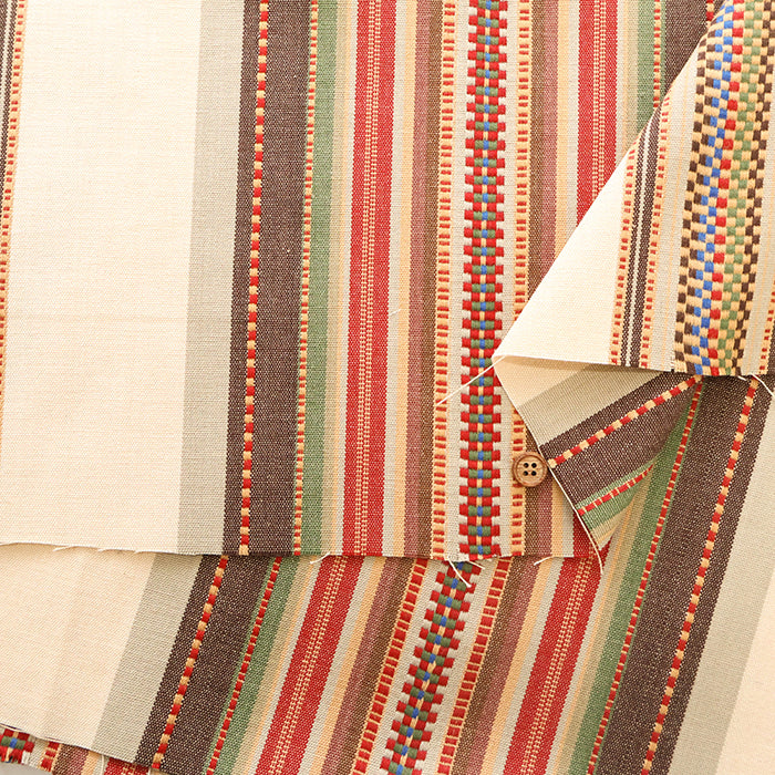 Made in India Cotton India Dobby Fabric - nomura tailor