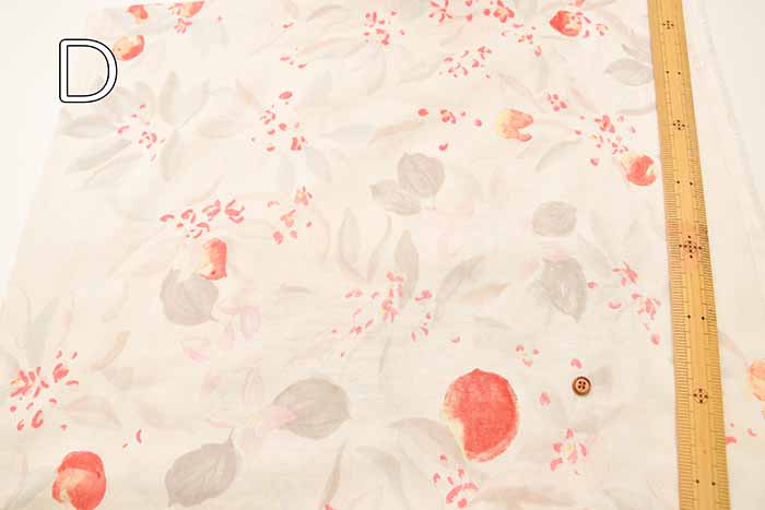 Cotton organic cotton double gauze fabric nani-IRO MARGO - nomura tailor