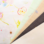 nani-IRO Organic Cotton Double Gauze Printed Fabric - hana no tokiniwa - nomura tailor