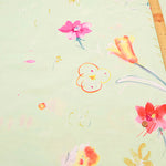 nani-IRO Organic Cotton Double Gauze Printed Fabric - hana no tokiniwa - nomura tailor