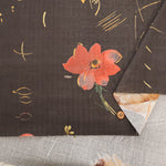 nani-IRO Organic Cotton Double Gauze Printed Fabric - hana no tokiniwa - nomura tailor