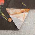 nani-IRO Organic Cotton Double Gauze Printed Fabric - hana no tokiniwa - nomura tailor