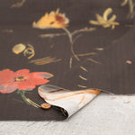 nani-IRO Organic Cotton Double Gauze Printed Fabric - hana no tokiniwa - nomura tailor