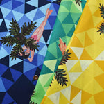 Cotton seating print fabric KATUNO Hawaiian Beach - nomura tailor