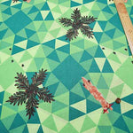 Cotton seating print fabric KATUNO Hawaiian Beach - nomura tailor