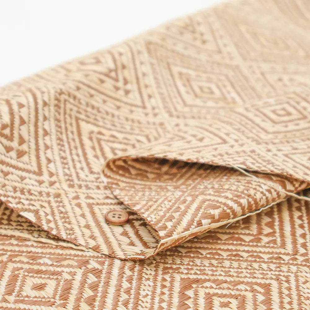 Basket Cross - Tile Pattern - nomura tailor