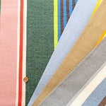 Cotton Oxford Printed Fabric - Dynamic Stripe - nomura tailor