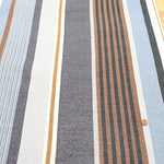 Cotton Oxford Printed Fabric - Dynamic Stripe - nomura tailor
