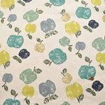 C/L Canvas Printed Fabric KNAP Apples - nomura tailor