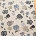 C/L Canvas Printed Fabric KNAP Apples - nomura tailor