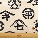 Cotton 10 Canvas Printed Fabric - Family Crest - nomura tailor