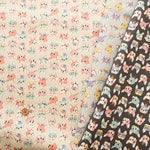 Cotton Oxford Fabric - Mini Print French Bulldog - nomura tailor
