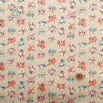 Cotton Oxford Fabric - Mini Print French Bulldog - nomura tailor