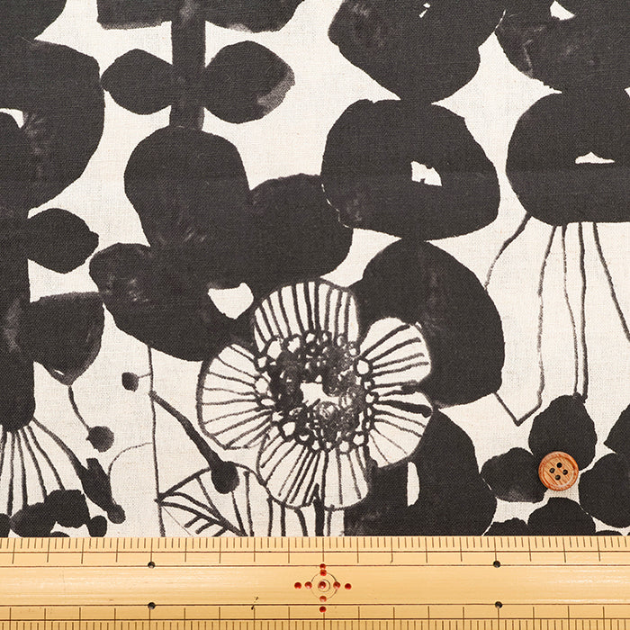 C/L Muslin Print Fabric - Linnea Botanica Garden - nomura tailor