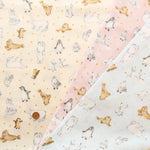 Cotton Double Gauze Printed Fabric - Animal - nomura tailor