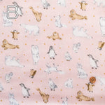 Cotton Double Gauze Printed Fabric - Animal - nomura tailor