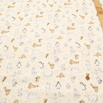 Cotton Double Gauze Printed Fabric - Animal - nomura tailor
