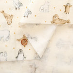Cotton Double Gauze Printed Fabric - Animal - nomura tailor