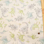 Cotton Ox Printed Fabric Shool boys Dinosaur - nomura tailor