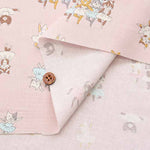 Cotton sheeting print fabric FunnyCat's Ballerina - nomura tailor