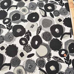 Cotton seating print fabric Flower Drawing - nomura tailor