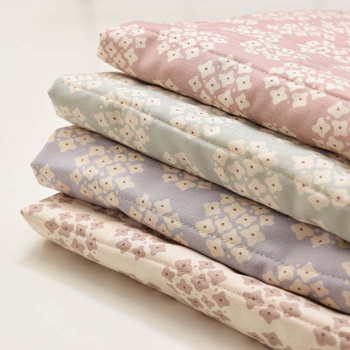 Cotton Ox Stripe Quilt Fabric TEIBAN Hydrangea - nomura tailor