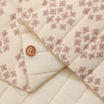 Cotton Ox Stripe Quilt Fabric TEIBAN Hydrangea - nomura tailor