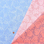 Durable water-repellent finish Cotton seating print fabric Strawberry gingham - nomura tailor