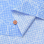 Durable water-repellent finish Cotton seating print fabric Strawberry gingham - nomura tailor