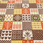 Cotton Oxford Fabric - Nordic Hugs Nordic Patchwork Style - nomura tailor