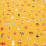 Cotton Oxford Printed Fabric - Local Series Traditional Folk Toys - nomura tailor