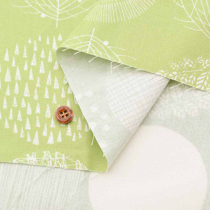 Cotton Ox Printed Fabric Tree Circle - nomura tailor