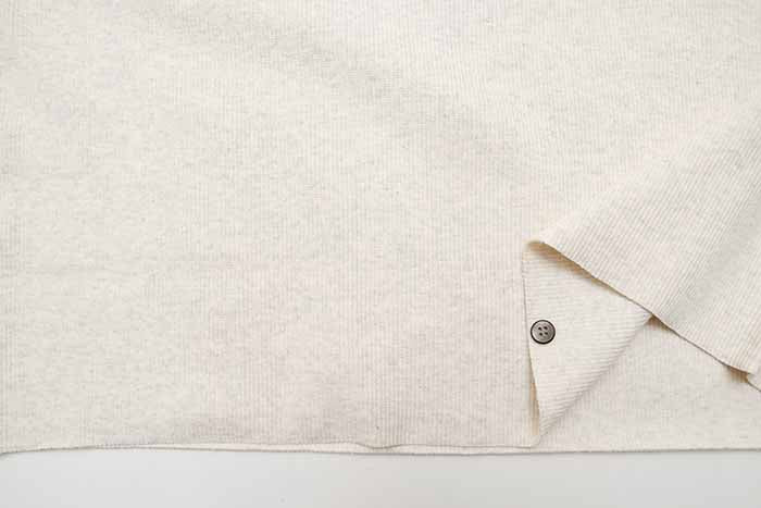 Rib knit fabric plain - nomura tailor