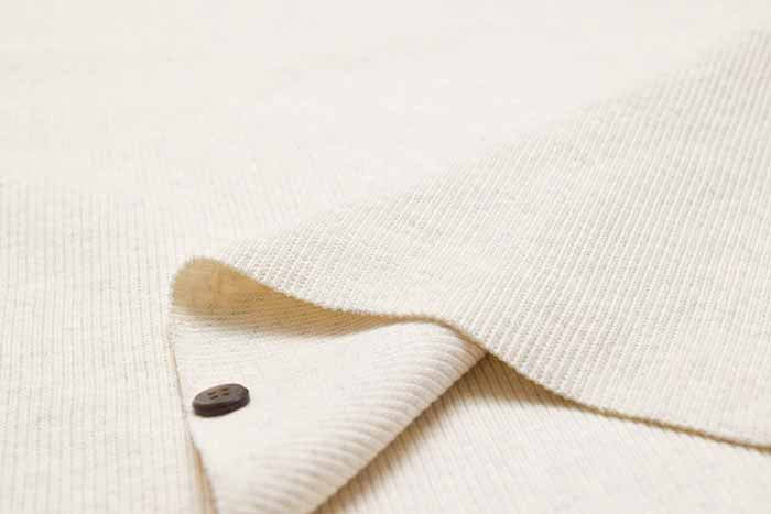 Rib knit fabric plain - nomura tailor