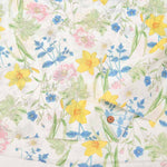 Cotton 80 roan printed fabric Drawing Flower - nomura tailor